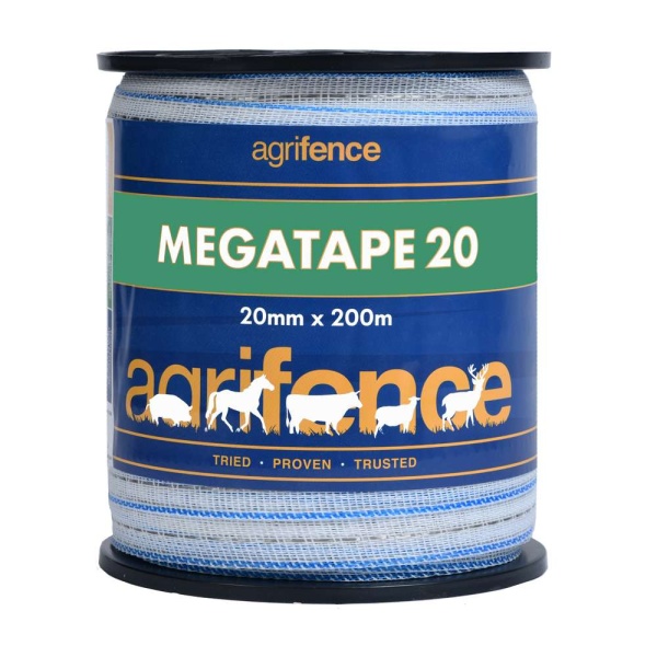 Agrifence Megatape 20mm X 200m